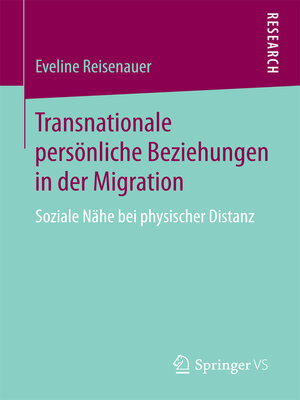 cover image of Transnationale persönliche Beziehungen in der Migration